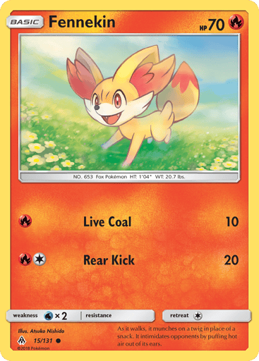 Fennekin - Forbidden Light 15