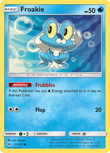 Froakie - Forbidden Light 21