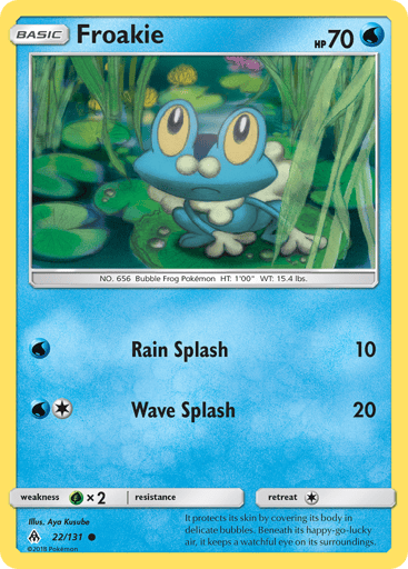 Froakie - Forbidden Light 22