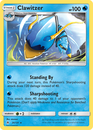 Clawitzer - Forbidden Light 26