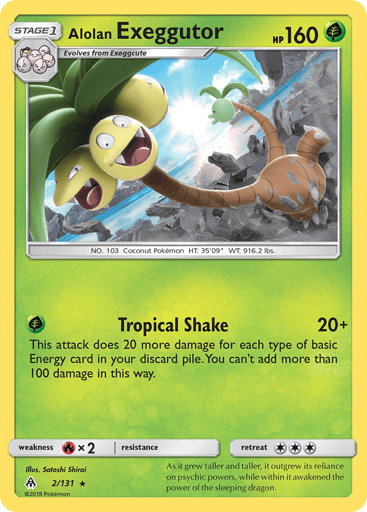 Alolan Exeggutor - Forbidden Light 2