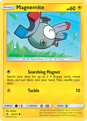 Magnemite - Forbidden Light 34
