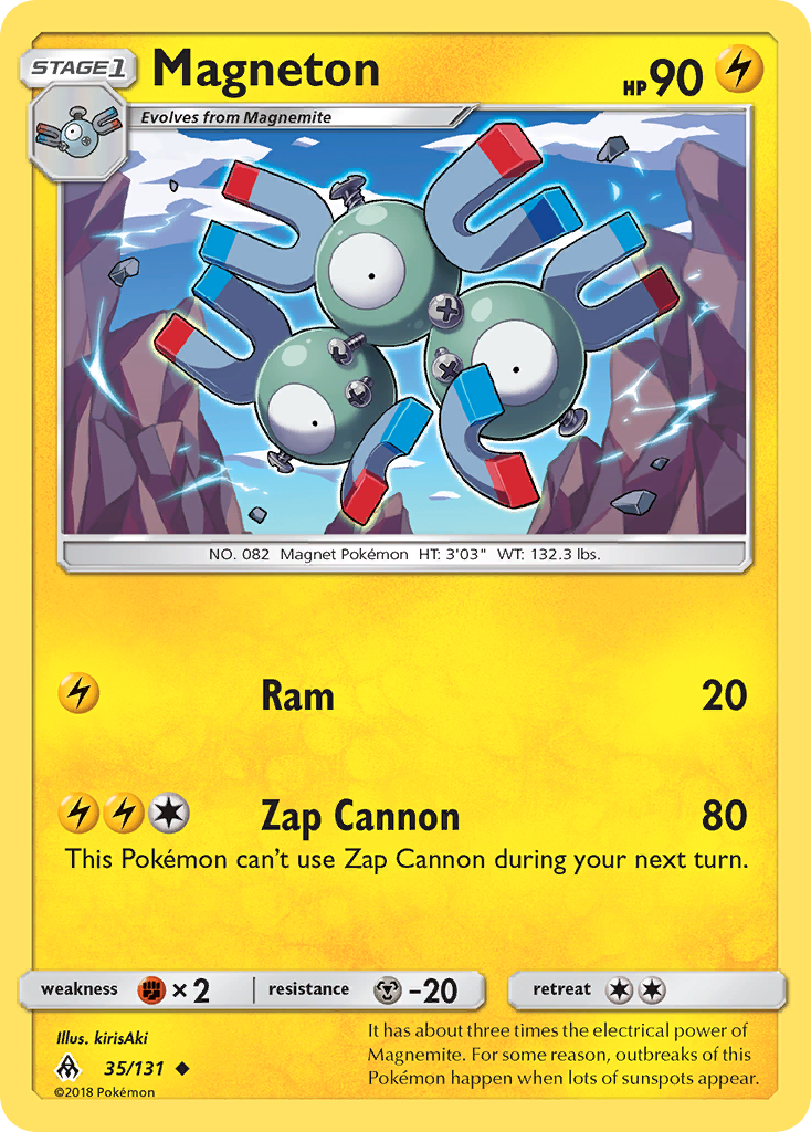 Magneton – Forbidden Light 35/131 Pokémon card