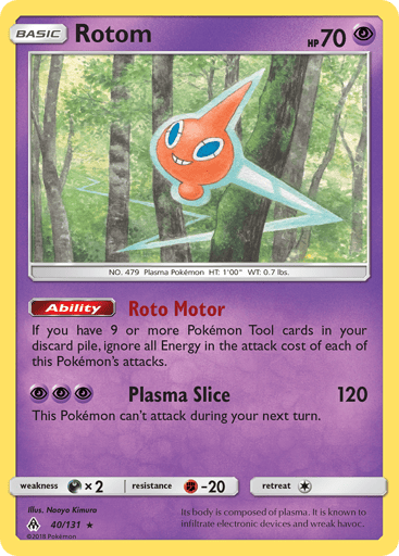 Rotom - Forbidden Light 40