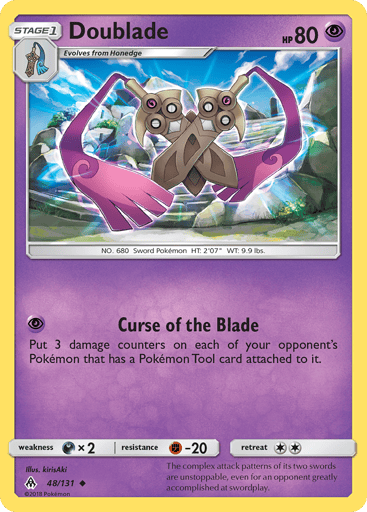 Doublade - Forbidden Light 48