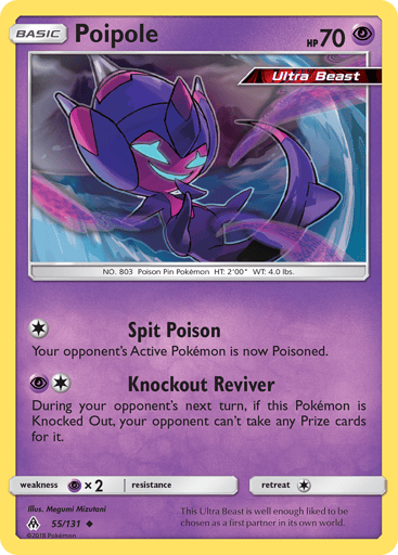 Poipole - Forbidden Light 55