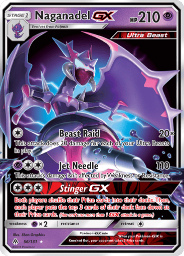 Naganadel-GX - Forbidden Light 56