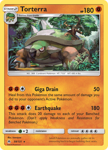 Torterra - Forbidden Light 58