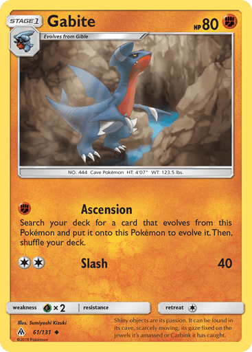 Gabite - Forbidden Light 61