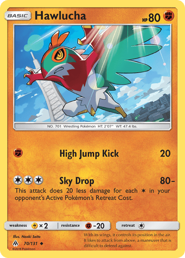 Hawlucha - Forbidden Light 70