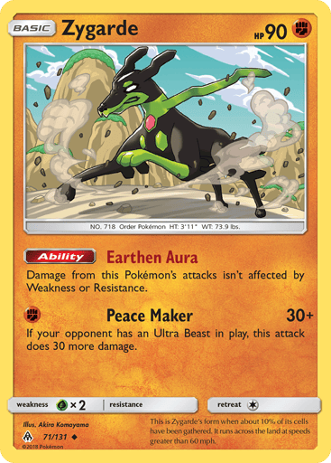 Zygarde - Forbidden Light 71