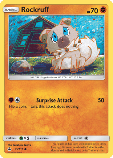 Rockruff - Forbidden Light 75