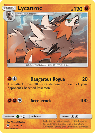 Lycanroc - Forbidden Light 76