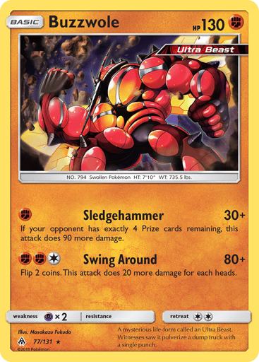 Buzzwole - Forbidden Light 77
