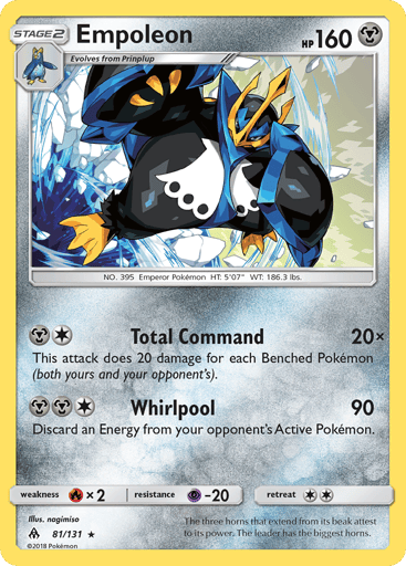 Empoleon - Forbidden Light 81