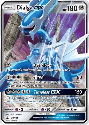 Dialga-GX - Forbidden Light 82