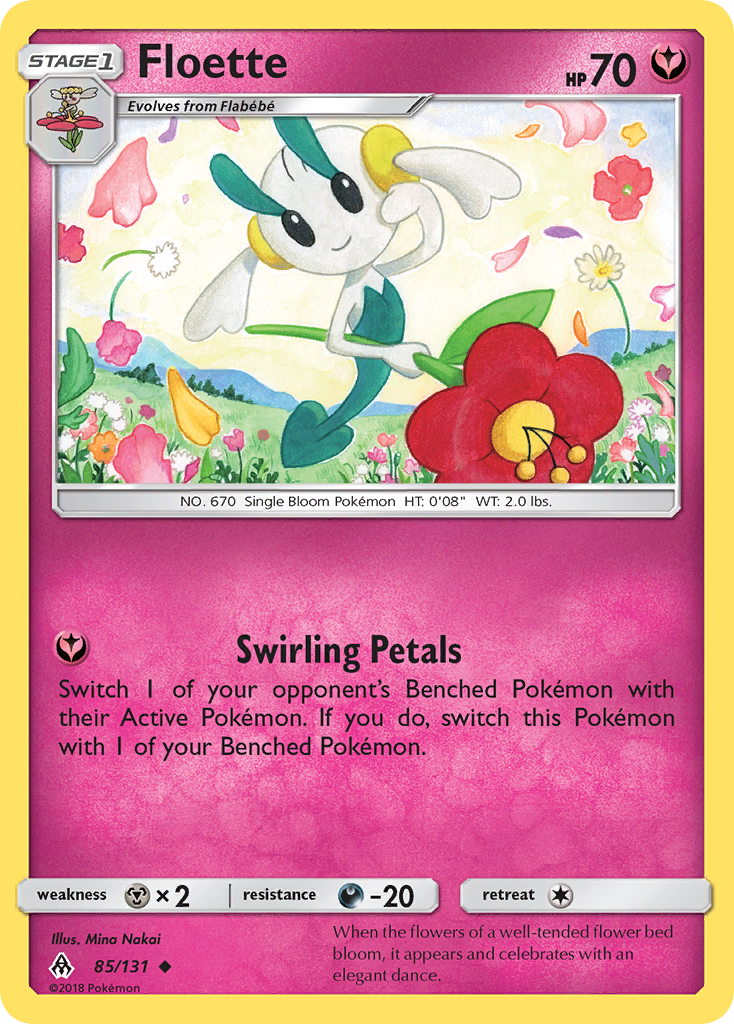 Floette – Forbidden Light 85/131 Pokémon card