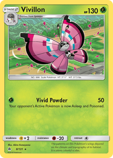 Vivillon - Forbidden Light 8