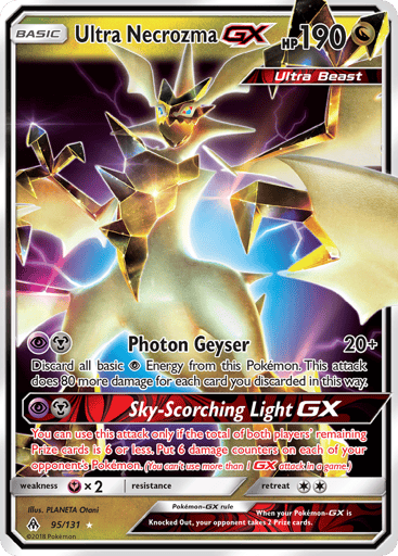 Ultra Necrozma-GX - Forbidden Light 95