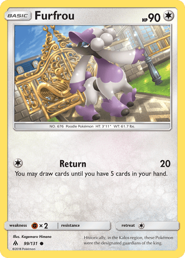 Furfrou - Forbidden Light 99