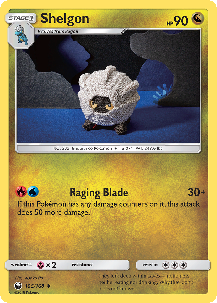 Shelgon – Celestial Storm 105/168 Pokémon card