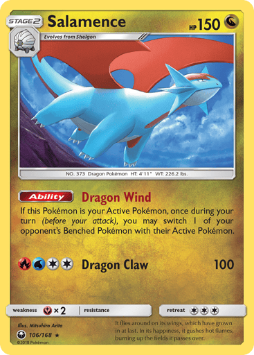 Salamence - Celestial Storm 106