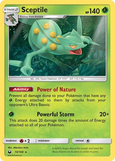 Sceptile - Celestial Storm 10