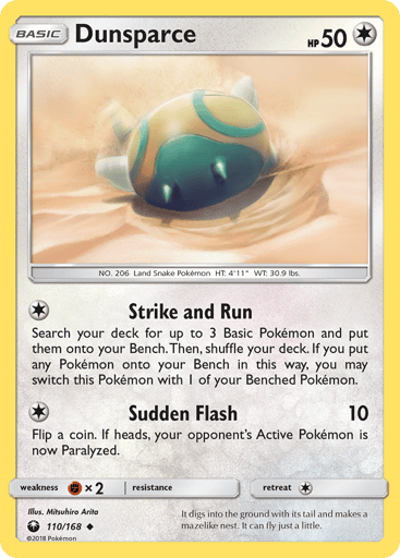 Dunsparce - Celestial Storm 110