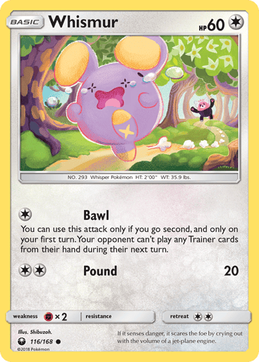 Whismur - Celestial Storm 116