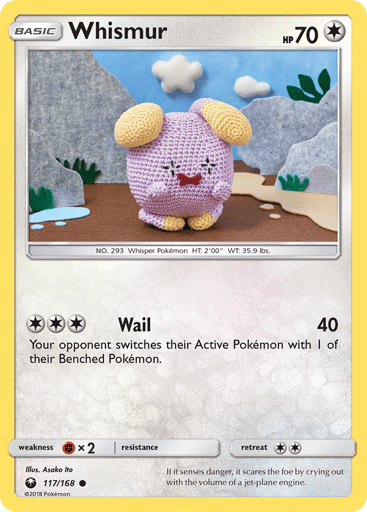 Whismur - Celestial Storm 117