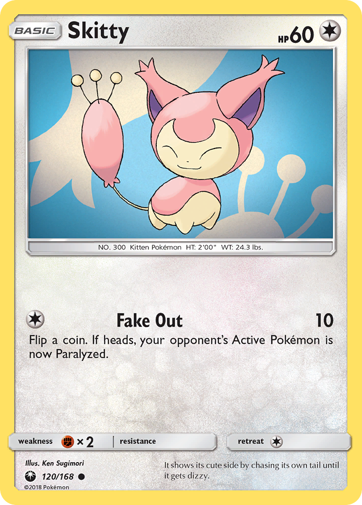 Skitty – Celestial Storm 120/168 Pokémon card