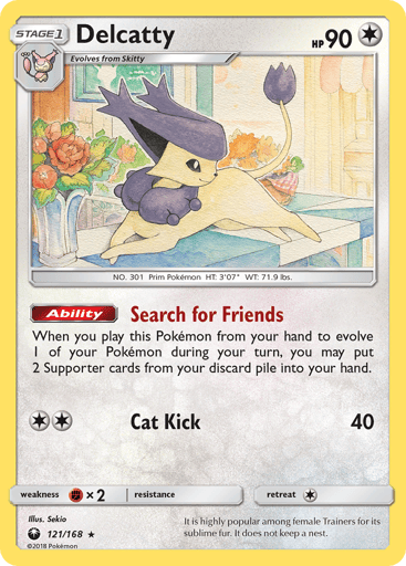 Delcatty - Celestial Storm 121
