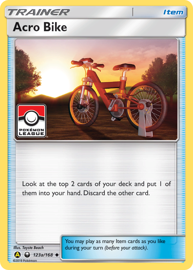 Acro Bike – Celestial Storm 123a/168 Pokémon card