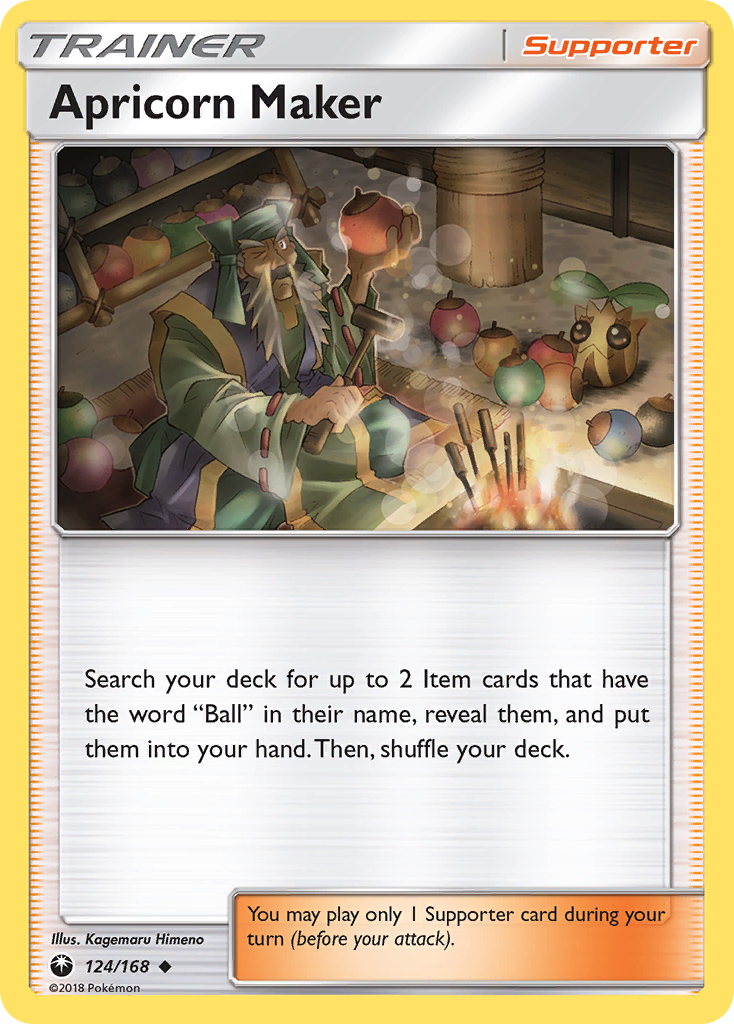 Apricorn Maker – Celestial Storm 124/168 Pokémon card