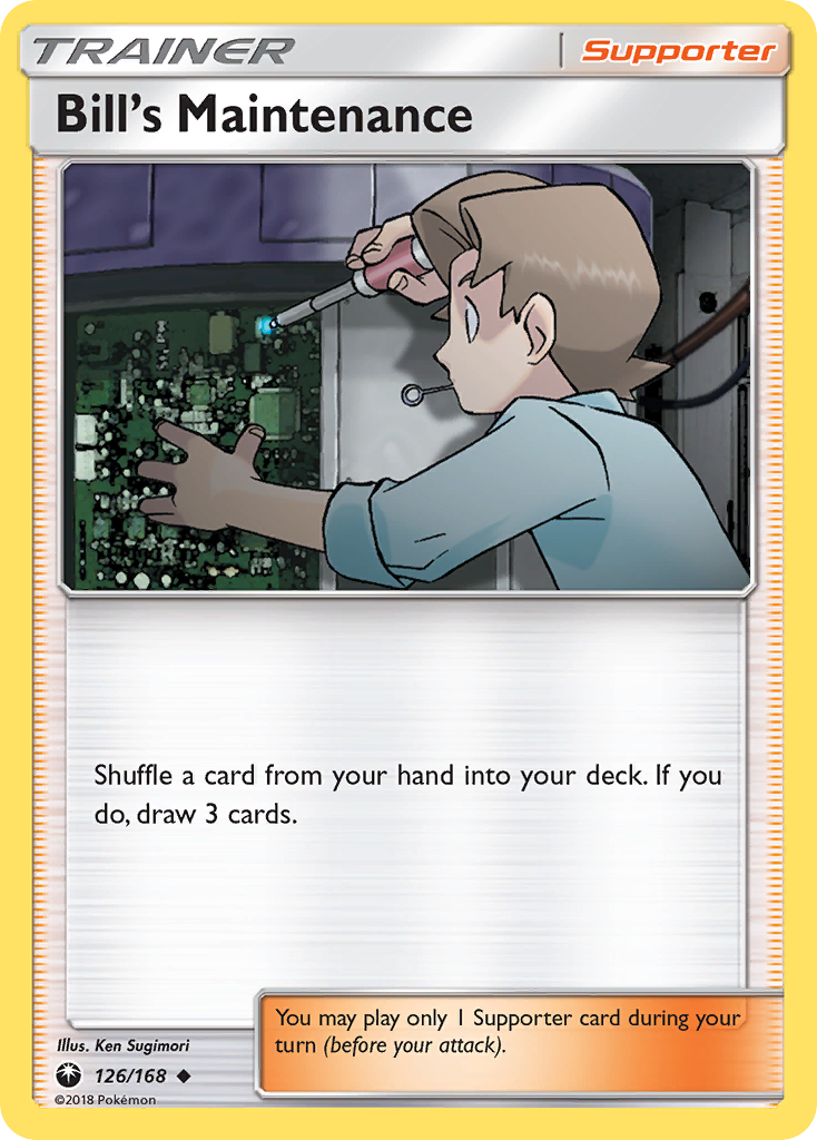 Bill's Maintenance – Celestial Storm 126/168 Pokémon card