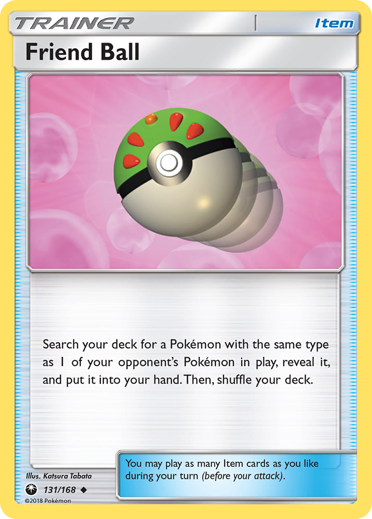 Friend Ball – Celestial Storm 131/168 Pokémon card