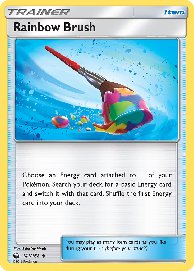 Rainbow Brush – Celestial Storm 141/168 Pokémon card