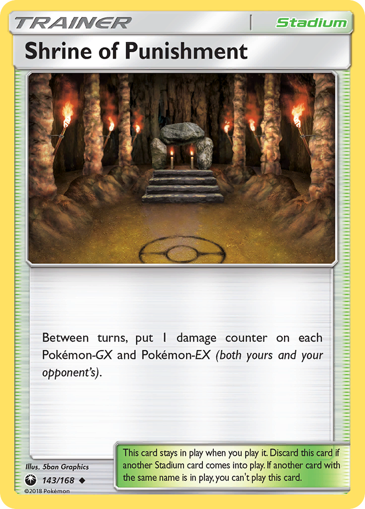 Shrine of Punishment – Celestial Storm 143/168 Pokémon card