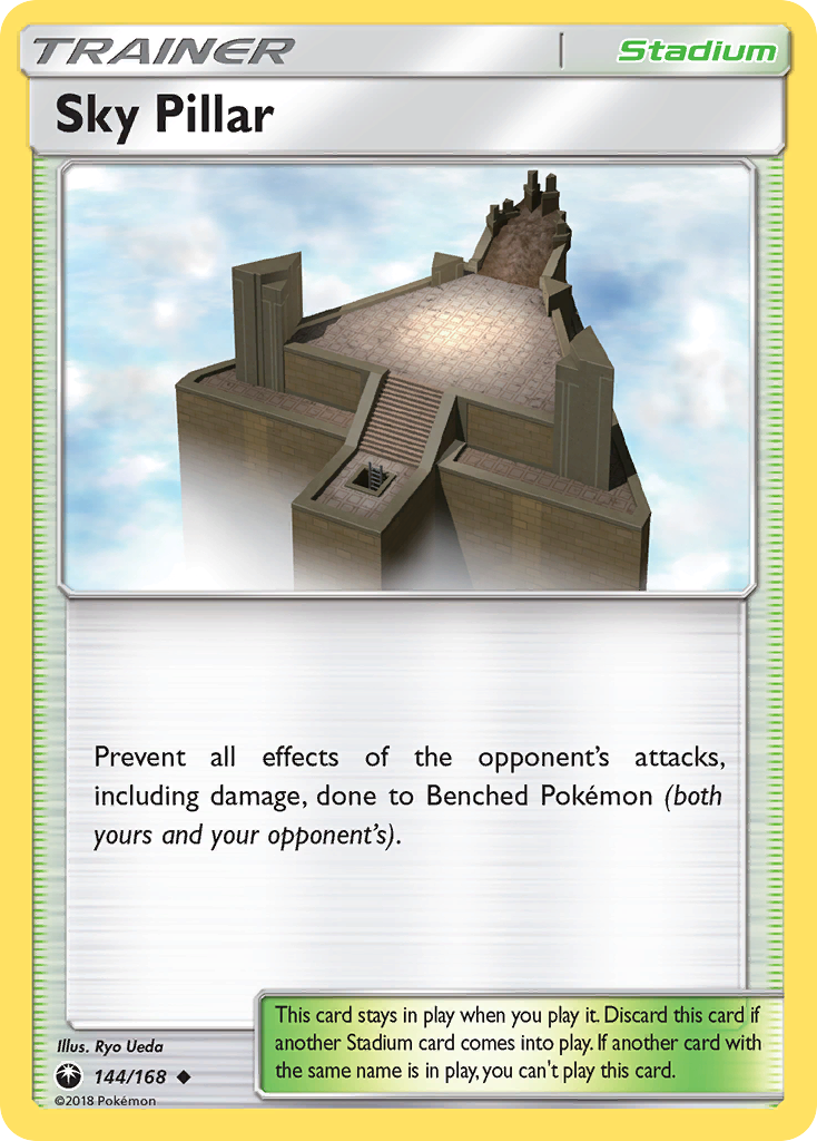 Sky Pillar – Celestial Storm 144/168 Pokémon card