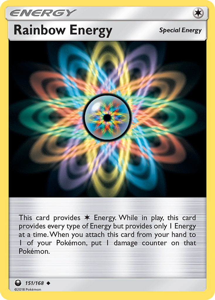 Rainbow Energy – Celestial Storm 151/168 Pokémon card
