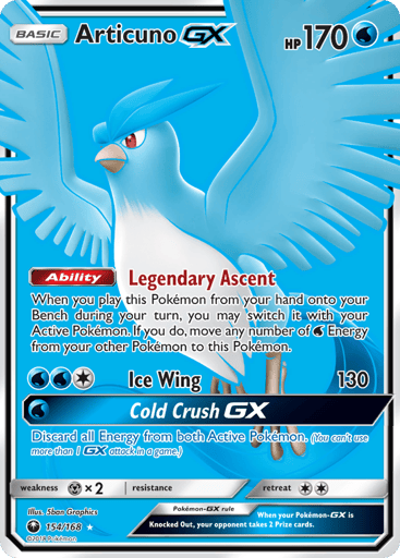 Articuno-GX - Celestial Storm 154