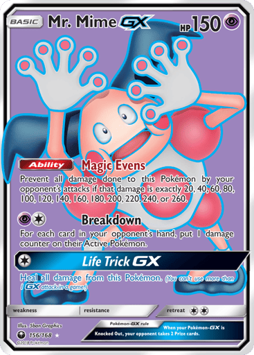 Mr. Mime-GX - Celestial Storm 156