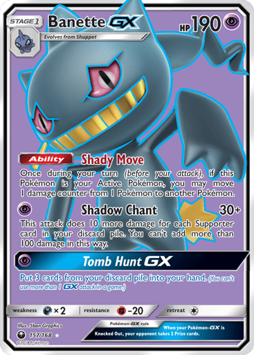 Banette-GX - Celestial Storm 157