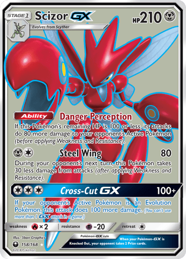 Scizor-GX - Celestial Storm 158