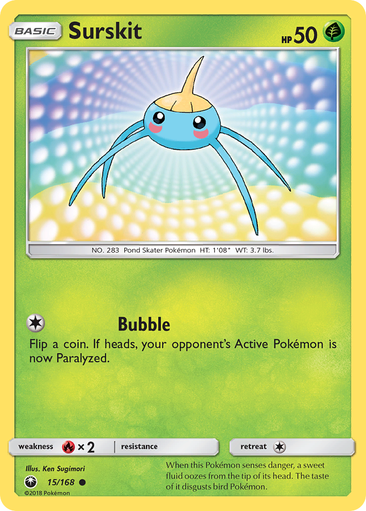Surskit – Celestial Storm 15/168 Pokémon card