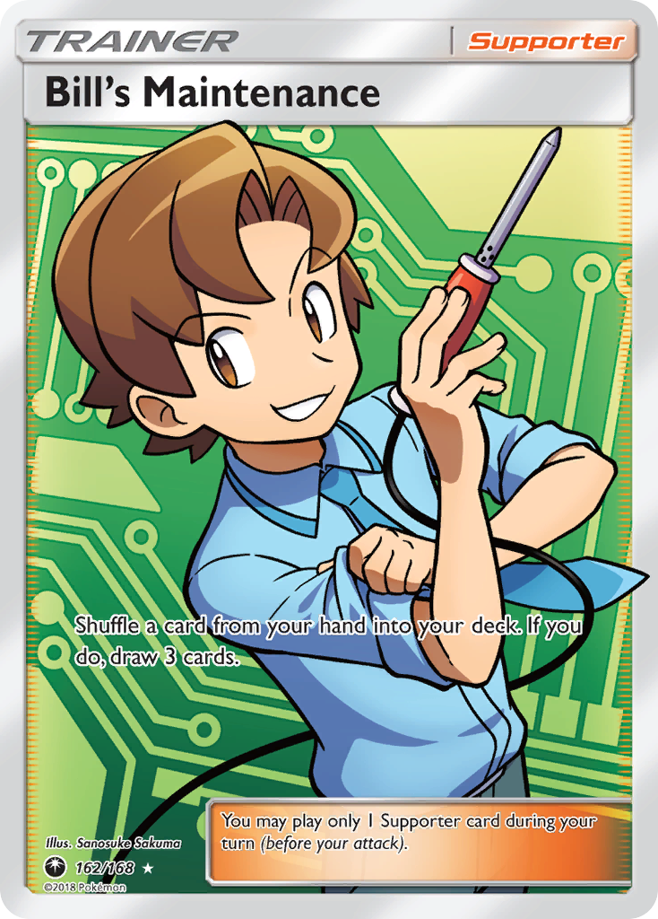 Bill's Maintenance – Celestial Storm 162/168 Pokémon card