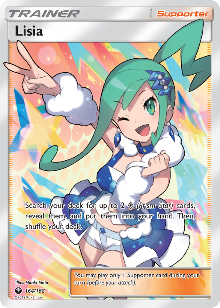 Lisia – Celestial Storm 164/168 Pokémon card