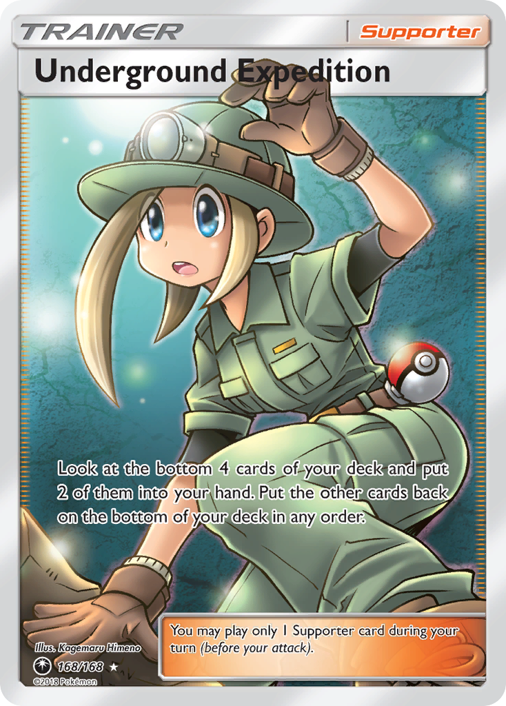Underground Expedition – Celestial Storm 168/168 Pokémon card