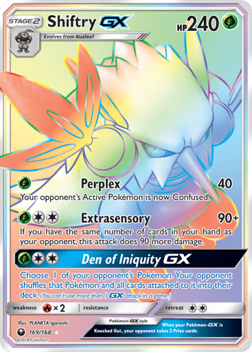 Shiftry-GX - Celestial Storm 169