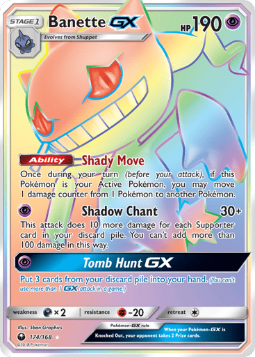 Banette-GX - Celestial Storm 174